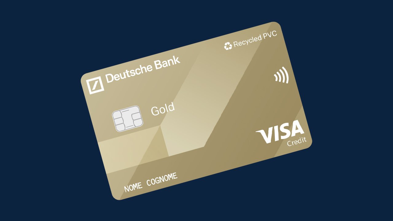 Immagine della Carta di Credito Visa Gold